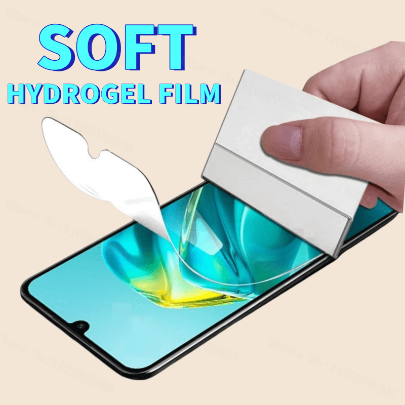 3 個のハイドロゲルフィルム柔軟なフィルムフルカバレッジスク - Hydrogel Screen Protector のレビューと価格