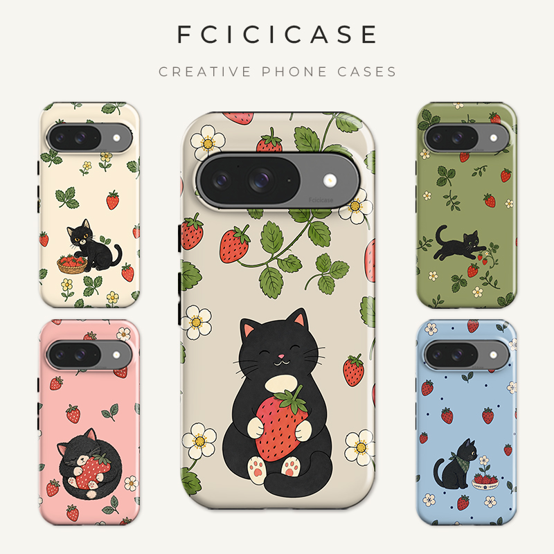 Google Pixel 9 - Fcicicase かわいい猫柄スマホケース Google Pixel 11 10