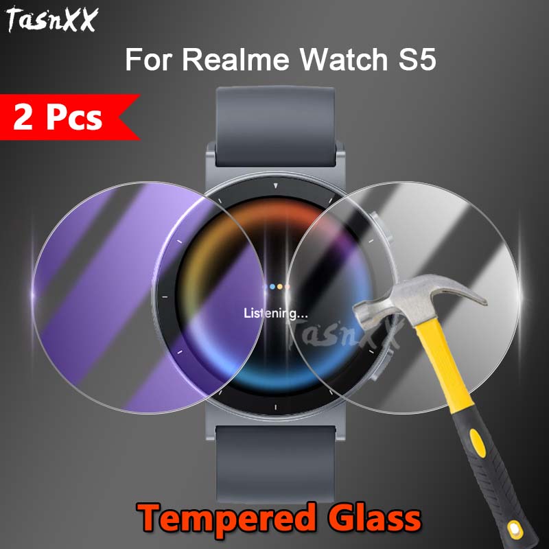 2 個 Realme Watch S5 2.5D 超スリムク - Matte Anti Glare Screen のレビューと価格