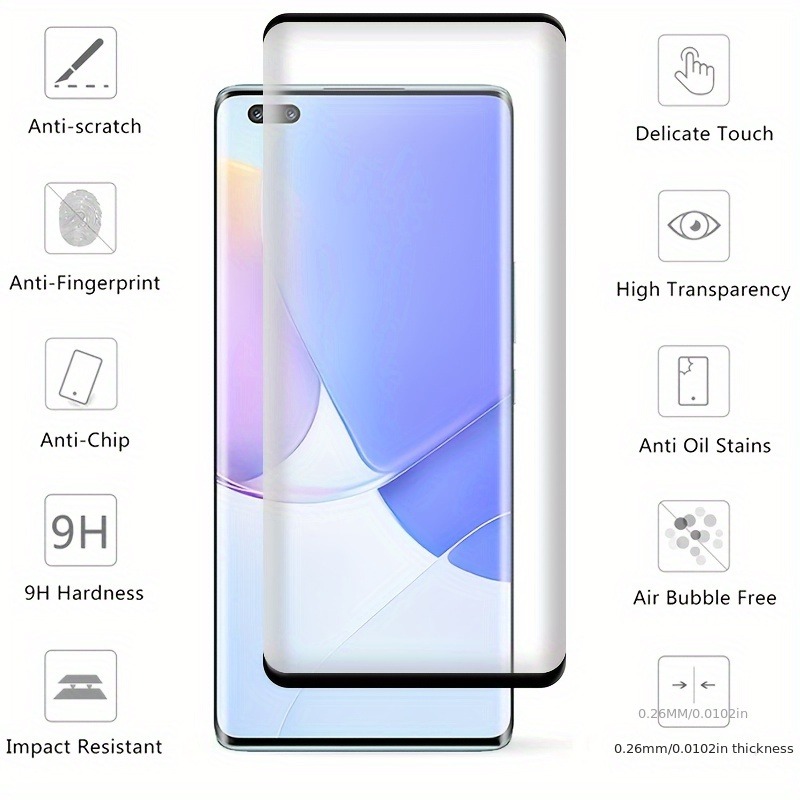 2 個の高精細強化ガラス Huawei 社 Nova 13  - Huawei Nova 12 のレビューと価格