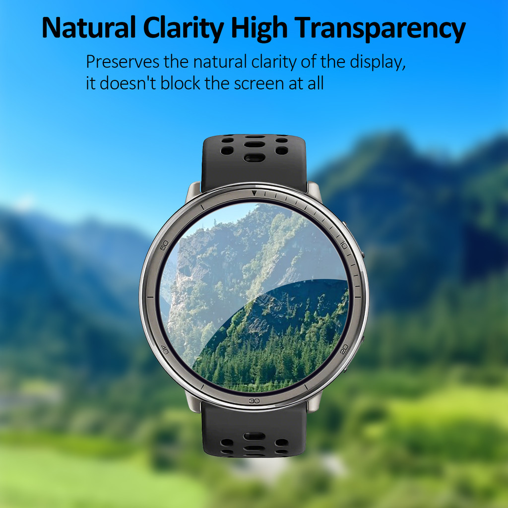 3-5 個の曲面スクリーンプロテクター Amazfit Ac - Hydrogel Screen Protector のレビューと価格