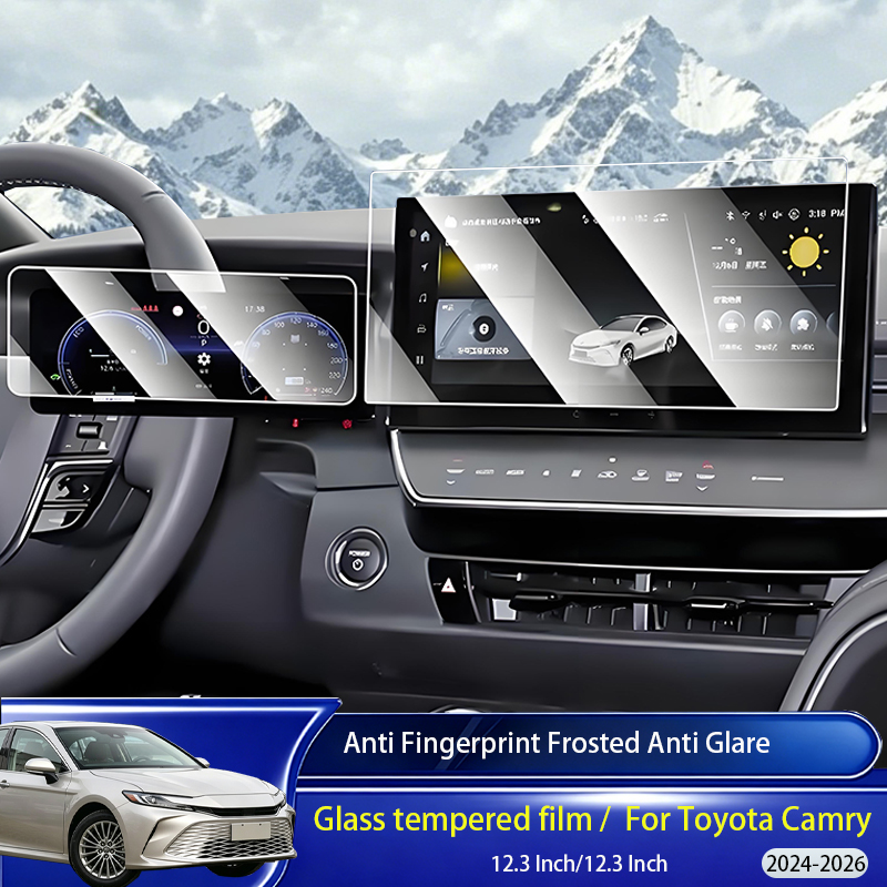 トヨタ・カムリ9代目（2024年～2026年）用、光沢を抑え - Matte Anti Glare Screen のレビューと価格
